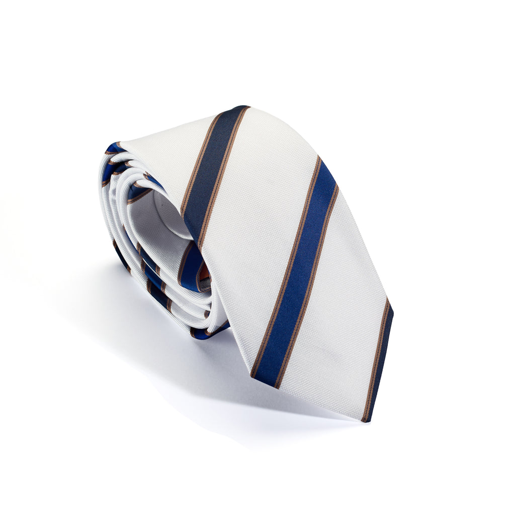 Striped tie